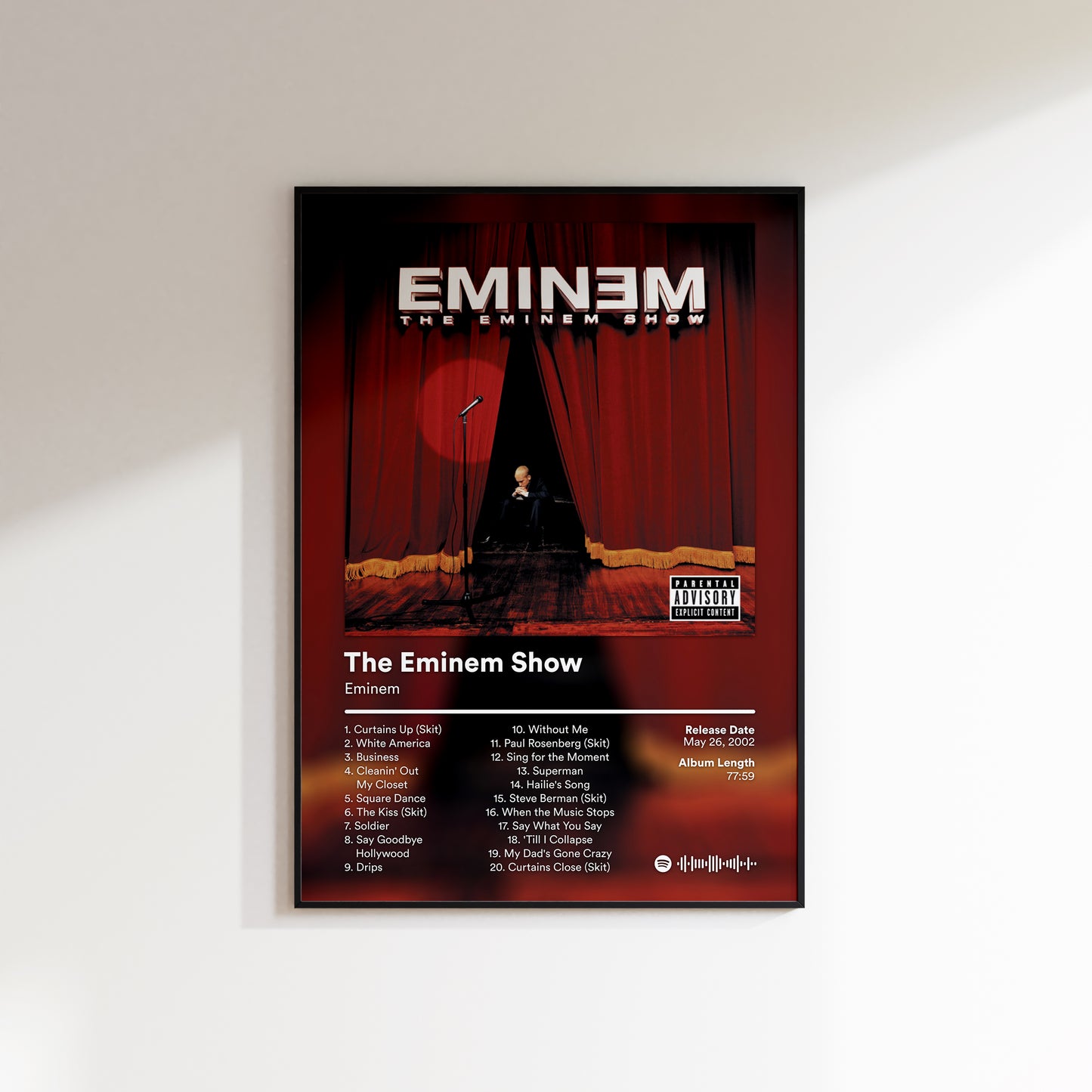 Eminem Album Posters