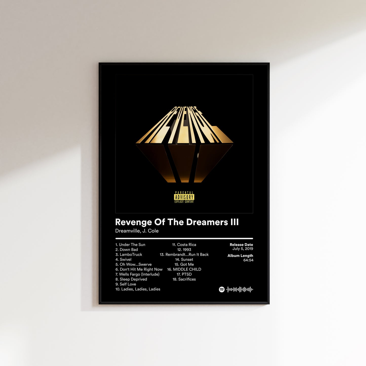 J. Cole Album Posters