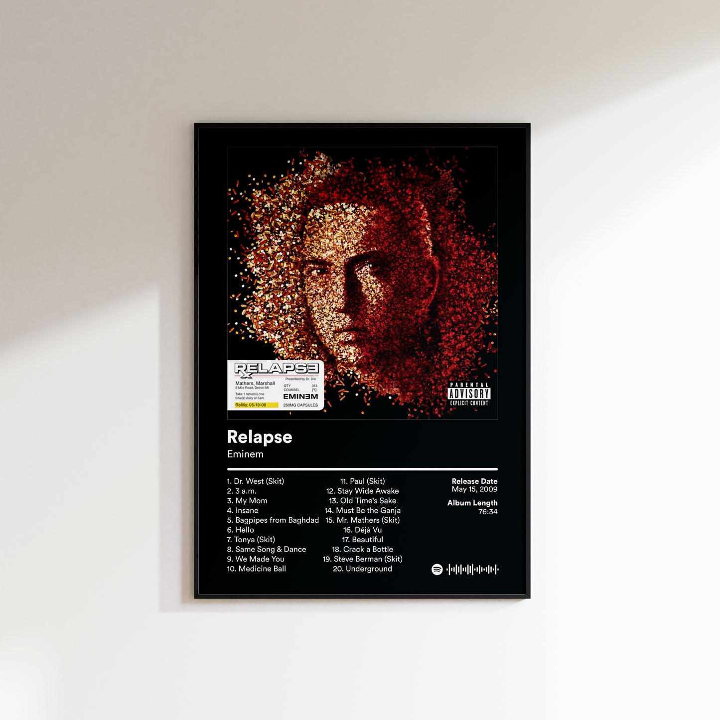 Eminem Album Posters