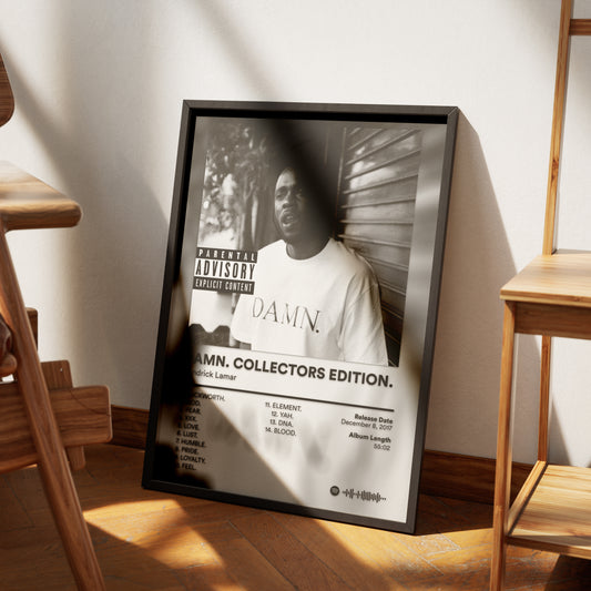 DAMN (Collectors Edition): Kendrick Lamar Poster