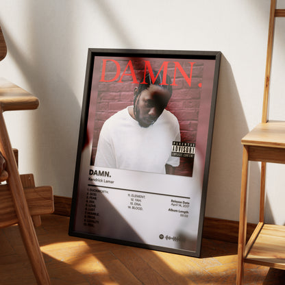 DAMN: Kendrick Lamar Poster