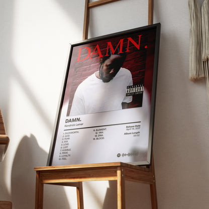 DAMN: Kendrick Lamar Poster