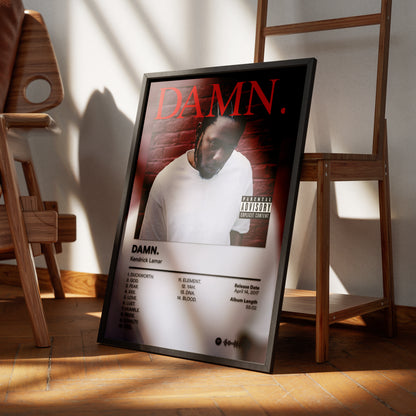 DAMN: Kendrick Lamar Poster