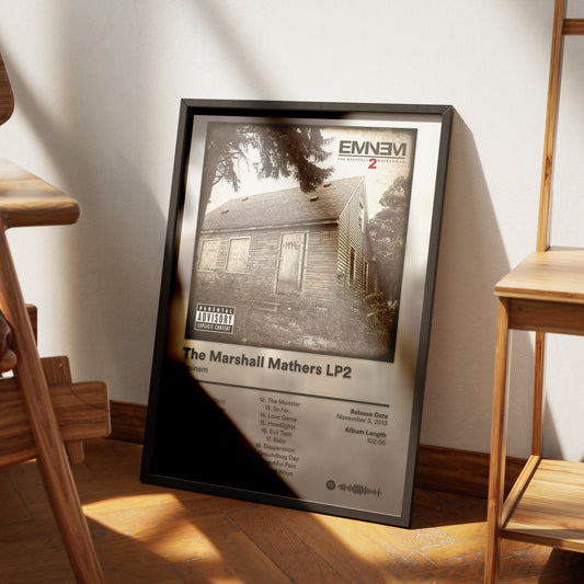 The Marshall Mathers LP2: Eminem Poster