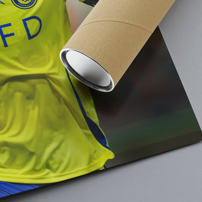 Cristiano Ronaldo Locked In Poster