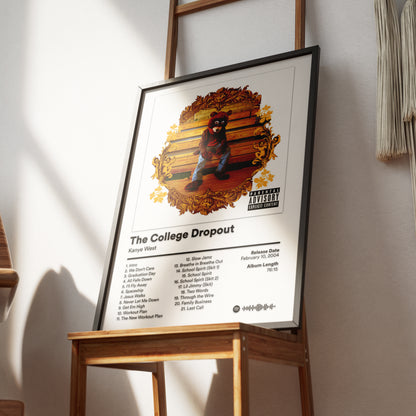 The College Dropout: Kanye West Poster