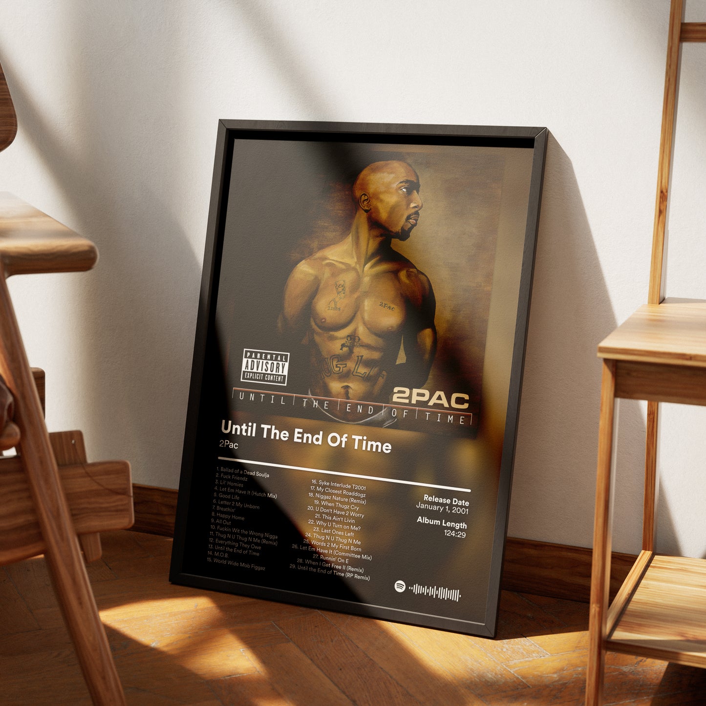 Until The End Of Time: 2Pac Poster