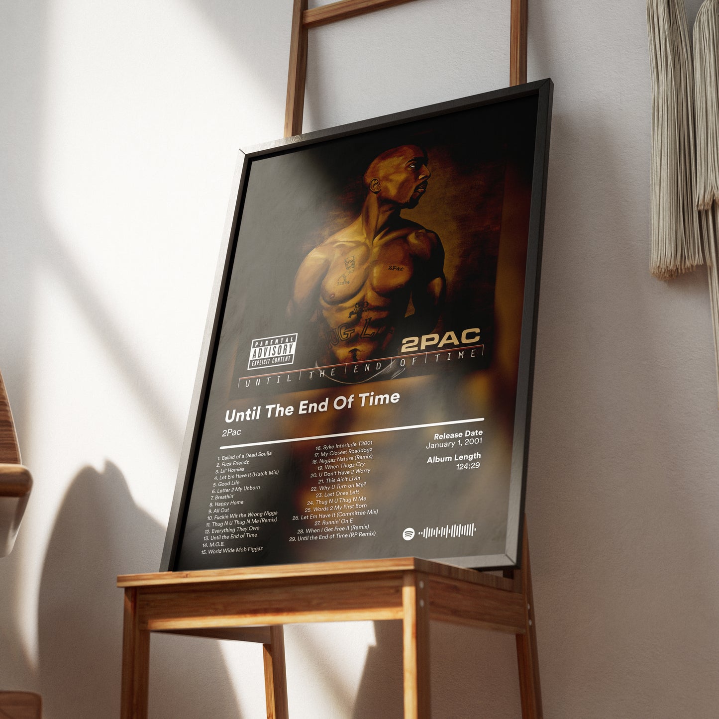 Until The End Of Time: 2Pac Poster