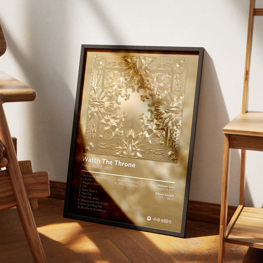 Watch The Throne: Kanye West Poster