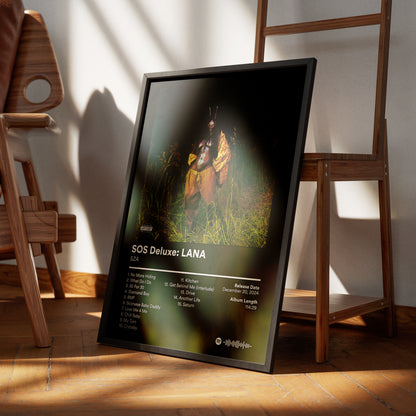 SOS Deluxe (LANA): SZA Poster