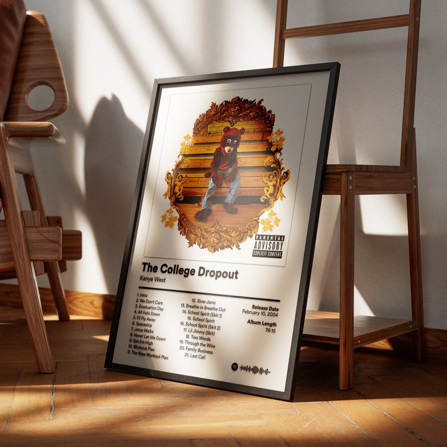 The College Dropout: Kanye West Poster